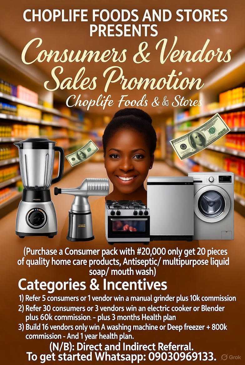 CHOPLIFE FOODS AND STORES
