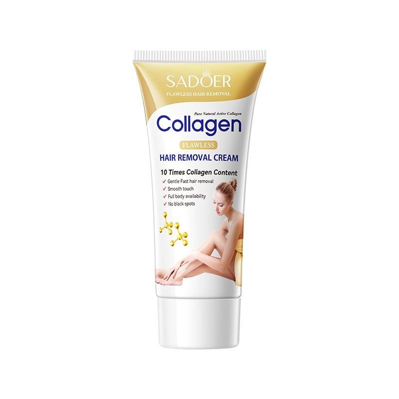 SADOER Collagen Hair Removal Cream  Smooth  Gentle Care