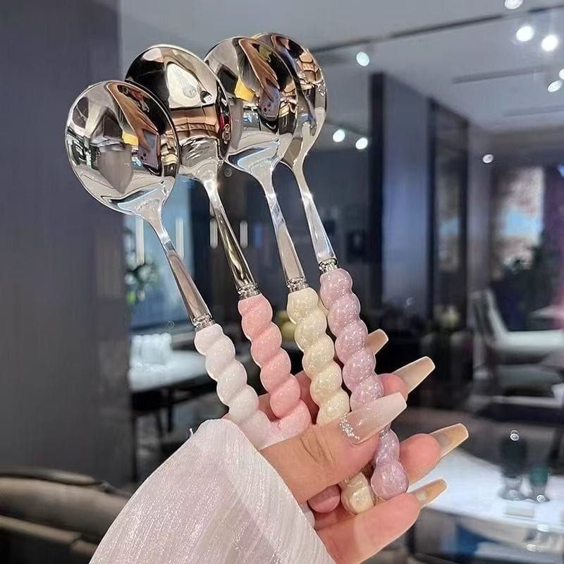 Pearl Stainless Steel Spoon Set 10pcs