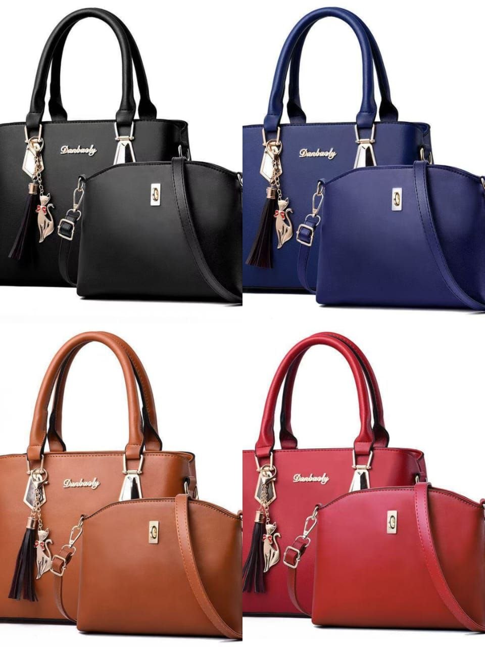 Dearbody 2Piece Handbag Set with chic charm and versatile design Available in 4 elegant colors