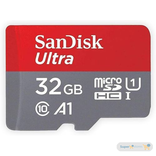 SanDisk 32GB Ultra MicroSD 100Mbs Speed Memory Card