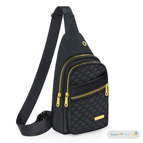 ASHION Lightweight Sling Backpack Durable Crossbody Bag With Multiple Pockets For Travel  Daily Use