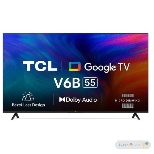 TCL 55 Inches UHD 4k Google Smart TV 55V6B  1 Year Warranty