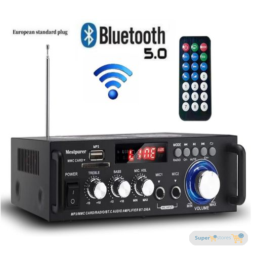 220V12V 600W Bluetooth HiFi Audio Stereo Power Amplifier