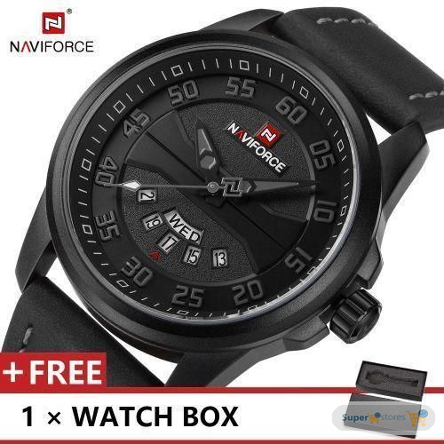 Naviforce Top Luxury Sports Cool Men Quartz Waterproof Watch