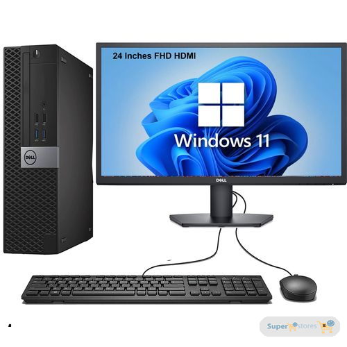 DELL OptiPlex 7040 SFF  Core I5 6500 32 GHz VPro 8GB RAM 512GB SSD Win 11  MS Office 2019